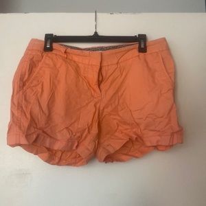 Salmon-colored J. Crew “Chino” Shorts
